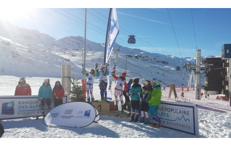 Beaux Résultats pour l'équipe d'U16 au CR de Val Thorens
